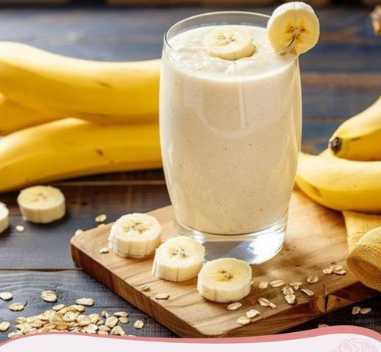 Batido de Plátano y Avena 🍌🥤