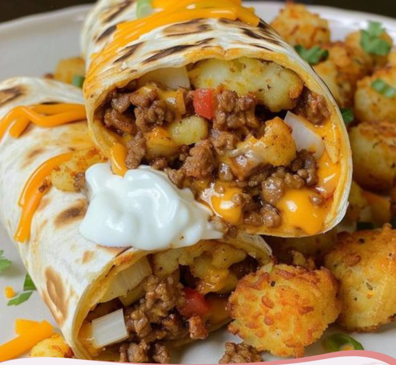 Burritos de Papa con Queso