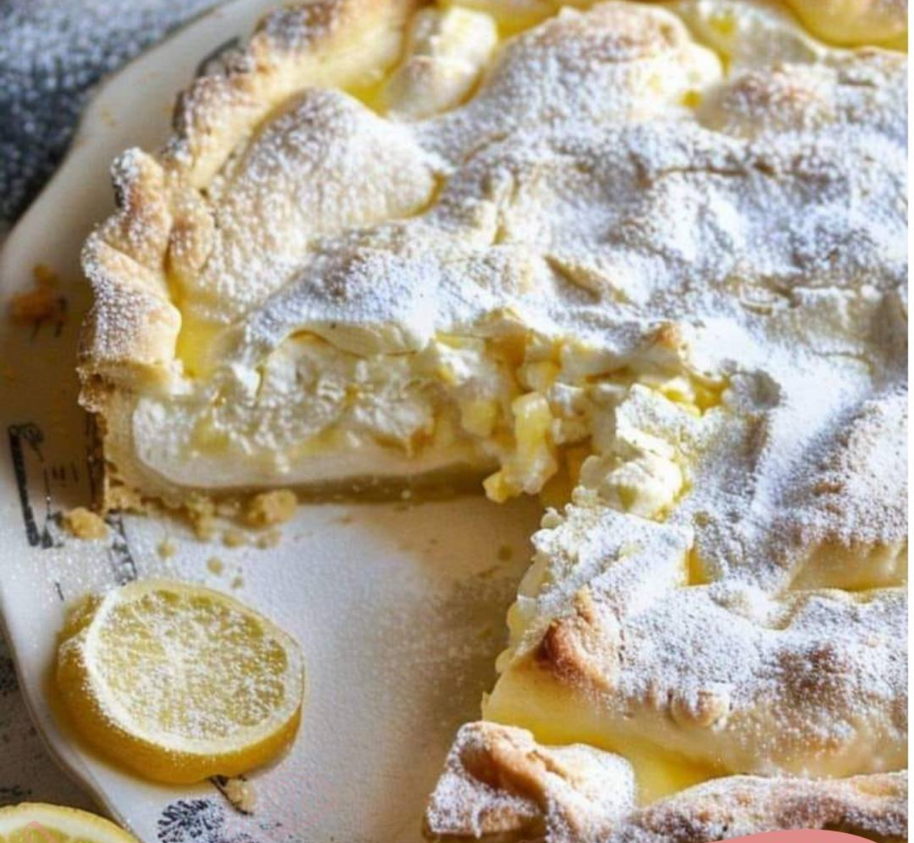 🍋 Tarta de Ricotta y Limón 🍋