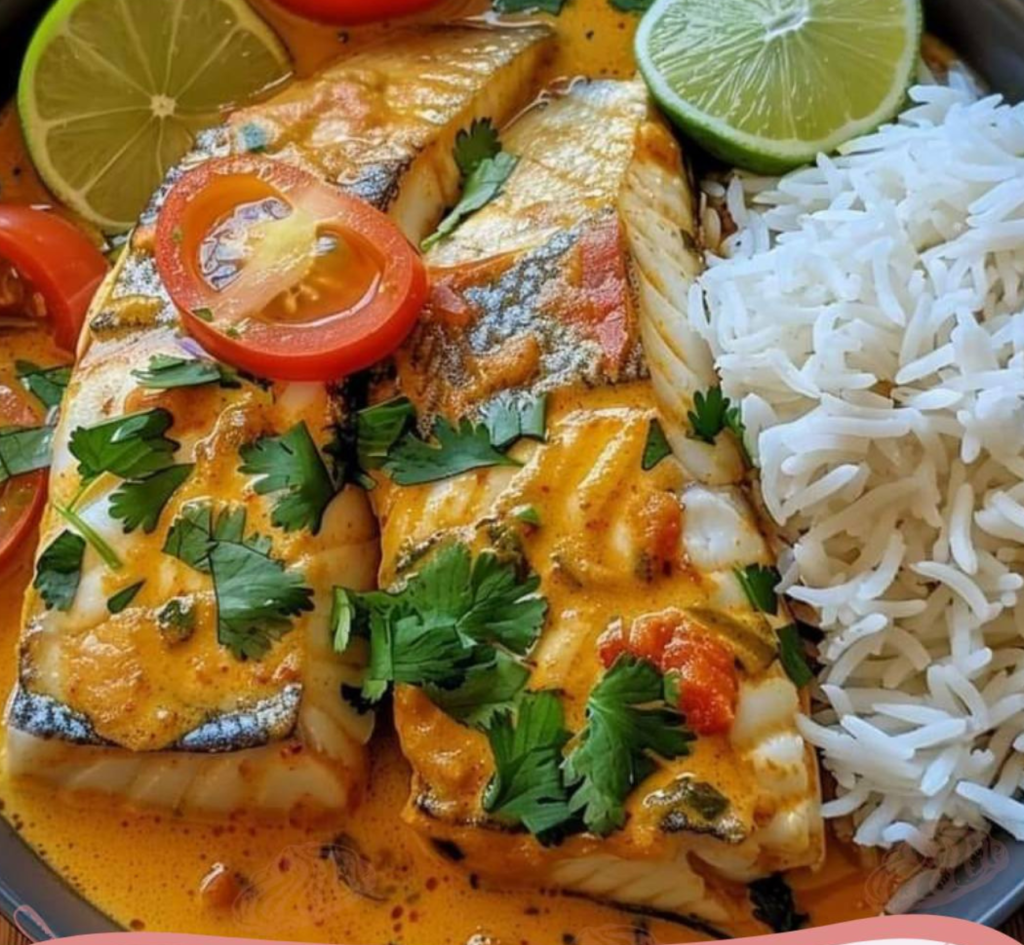 Curry de Pescado con Leche de Coco