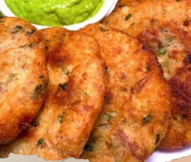 Tortitas de Atún con Salsa Verde 🥑🌿