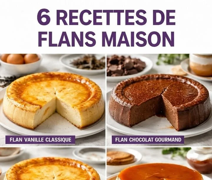 Recettes de flan maison faciles et délicieuses à essayer