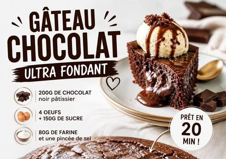Délicieux gâteau au chocolat moelleux servi sur une assiette en céramique.