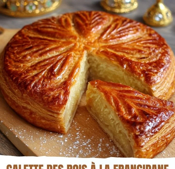 Galette des Rois à la Frangipane, une pâtisserie française festive