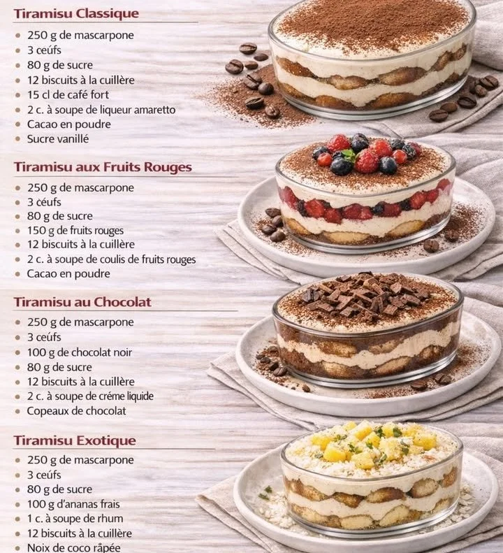 Tiramisu classique, un dessert italien à la crème et au café.